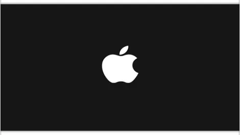 Apple logo black 1
