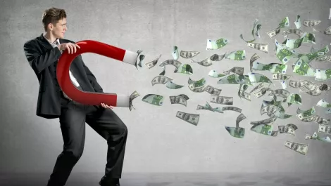 Raking in the dollars