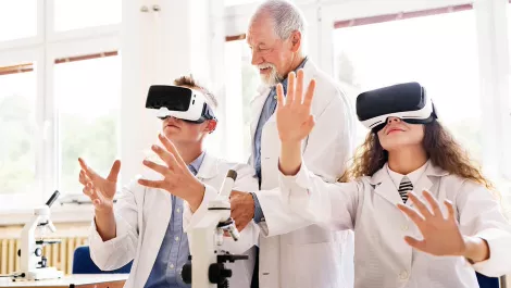 Virtual reality education