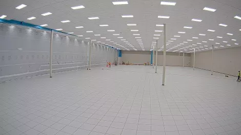 Flexential   brookwood   whitespace flooring and ceilings complete
