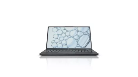 Fujitsu notebook lifebook u9311 black front view