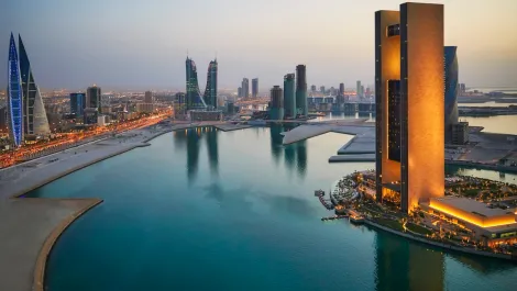 Bahrain skyline