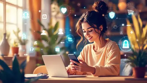 Young online shopper ai chatbots secure payments social commerce